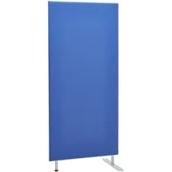 Schallschutz-Trennwand, Wandpaneel, HxB 1800 x 800 mm, blau eurokraft pro