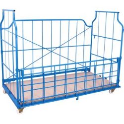 Vordertür, halb abklappbar, Flachstahl, Modell 2400 eurokraft pro
