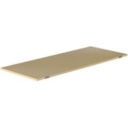 Palettenregal-Boden, Spanplatte-Ebene, für Trägerlänge 2700 mm, Regaltiefe 1100 mm eurokraft pro