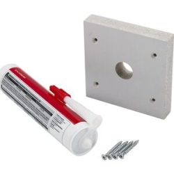Feuerfeste Kabeldurchführung, für Akku-Sicherheits-Lade und Lagerschrank, BxTxH 200 x 25 x 200 mm, geprüft, feuerfest CEMO