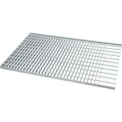 Gitterrost, für Auffangwanne für 200-l-Fässer, verzinkt, LxBxH 1200 x 800 x 360 mm eurokraft pro