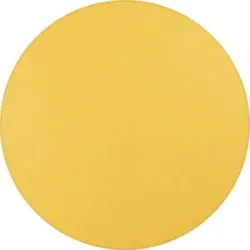 Akustik-Deckenplatte, PET-Filz, Ø 1200 mm, runde Form, gelb, ab 10 Stk eurokraft basic