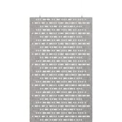 Akustik-Paneel zur Deckenmontage, HxB 2000 x 1200 mm, abgehängt, hellgrau, ab 5 Stk eurokraft basic