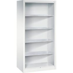 Regalschrank, mit 4 verzinkten Fachböden, HxBxT 1950 x 930 x 600 mm C+P