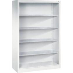 Regalschrank, mit 4 verzinkten Fachböden, HxBxT 1950 x 1200 x 500 mm C+P