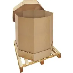 Octabiner, 3-wellig, LxBxH 1070 x 1070 x 1050 mm, Inhalt 1000 l, ab 10 Stk ratioform