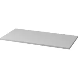 Tablar Office Grau Holz 76.2 cm 1.9 cm 37.6 cm - Material: Holzwerkstoff - Tablar