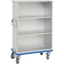 Schrankwagen GMÖHLING G®-Cup light, offene Front, bis 300 kg, 3 Etagen, Volumen ca. 460 l