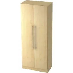 Aktenschrank Office Braun Holz 80 cm 42 cm 200.4 cm - Farbe: Ahorn Dekor - Material: Holzwerkstoff - Aktenschrank