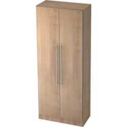 Aktenschrank Office Braun Holz 80 cm 42 cm 200.4 cm - Farbe: Nussbaum Dekor - Material: Holzwerkstoff - Aktenschrank