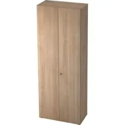 Aktenschrank, Flügeltüren, 5 Fachböden, Nussbaum / Nussbaum eurokraft pro