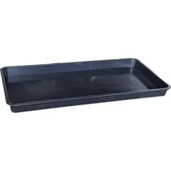 Kleingebinde-Universalwanne, Volumen 11,5 l, 790 x 400 x 50 mm, stapelbar eurokraft basic