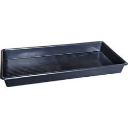 Kleingebinde-Universalwanne, Volumen 80 l, 1200 x 600 x 120 mm, stapelbar eurokraft basic