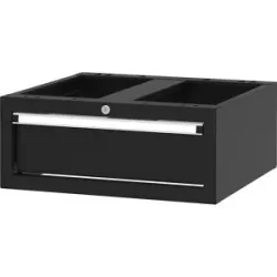 kaiserkraft Einzelschublade, HxBxT 235 x 564 x 540 mm, Stahl