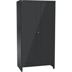 E-Multicabinet Fächerschrank, Erweiterungsmodul, HxBxT 1970 x 1000 x 580 mm, 2 x 1 Fach, anthrazitgrau LISTA
