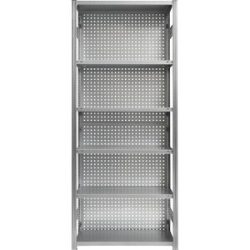 Rückwand, aus Stahl, HxB 3000 x 1000 mm, verzinkt eurokraft pro