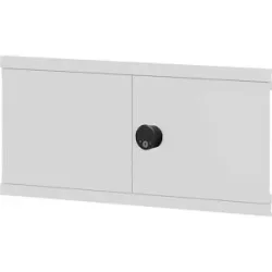 Flügeltür, RFID-Schloss, HxB 500 x 750 mm, lichtgrau eurokraft pro