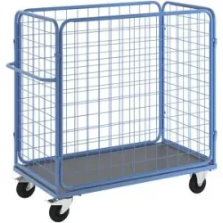 Paketwagen, HxBxT 1500 x 1550 x 800 mm, Tragfähigkeit 350 kg eurokraft pro