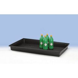 PE-Auffangwanne, Volumen 35 l, schwarz LaCont
