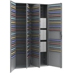 kaiserkraft Schlüsselschrank, 2-türig, HxBxT 1300 x 730 x 250 mm, 1170 Haken