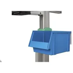 Zubehörkasten, blau, HxBxT 140 x 155 x 230 mm Treston