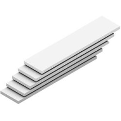 Fachboden, Breite 1300 mm, VE 5 Stk, Tiefe 300 mm, Traglast 200 kg, grau hofe