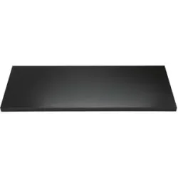 Fachboden mit Lateralhängevorrichtung, für BxT 914 x 400 mm, schwarz BISLEY