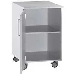 kaiserkraft Labor-Unterschrank, hoch, 1 Flügeltür, 1 Boden, Breite 536 mm