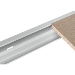 Fachebene inkl. Auflageträger, Spanplatte, VE 2 Stk, BxT 2250 x 1000 mm Manorga