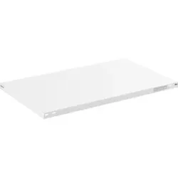 Fachboden extra, inkl. Bodenträgern, kunststoffbeschichtet, lichtgrau, BxT 1000 x 800 mm eurokraft pro