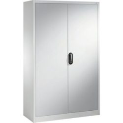 ACURADO Universalschrank, BxT 1200 x 500 mm, lichtgrau / weißaluminium C+P