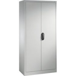 ACURADO Universalschrank, BxT 930 x 400 mm, weißaluminium / weißaluminium C+P