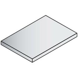 Fachboden ACURADO für Aktenschrank, Breite 497 mm, für Schrankmaße BxT 500 x 400 mm C+P