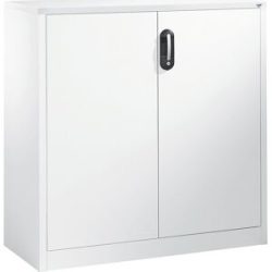 ACURADO Akten-Sideboard, 3 Ordnerhöhen, HxBxT 1200 x 1200 x 400 mm, reinweiß / reinweiß C+P