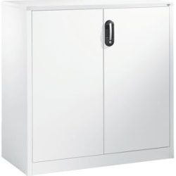 ACURADO Akten-Sideboard, 3 Ordnerhöhen, HxBxT 1200 x 1200 x 500 mm, reinweiß / reinweiß C+P
