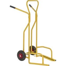 Reifenkarre, Tragfähigkeit 200 kg, gelb, ab 5 Stk Kongamek