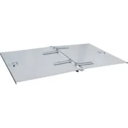 Deckel, verzinkt, für Volumen 0,3 m³, zweiseitig eurokraft pro