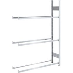 Reifenregal, Regalhöhe 2000 mm, Anbauregal, BxT 1310 x 435 mm hofe