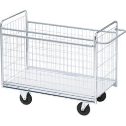 Vierwandwagen SERIE 300, Modell 82, niedrig, LxBxH 1590 x 650 x 1030 mm, ab 5 Stk HelgeNyberg