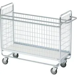 Vierwandwagen SERIE 100, Tragfähigkeit 100 kg, LxBxH 1180 x 460 x 1120 mm HelgeNyberg