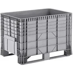 kaiserkraft Großbehälter aus Polyethylen, Inhalt 550 l, 2 Kunststoffkufen, ab 1 Stk