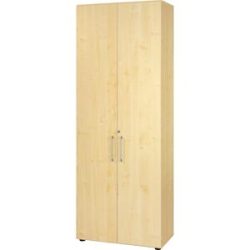 RENATUS - Büroschrank, 5 Fachböden, 6 Ordnerhöhen, Dekor Ahorn eurokraft pro