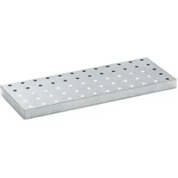 Lochblechrost, verzinkt, für LxBxH 940 x 370 x 60 mm eurokraft basic