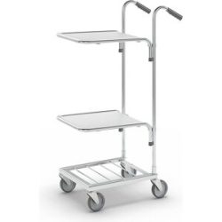 Kleintransportwagen, 2 Böden, Tragfähigkeit 35 kg Kongamek