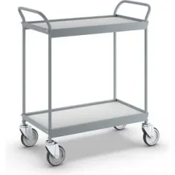 Ebinger 0036G Allzweckwagen Feststeller Stahl pulverbeschichtet Traglast (max.): 150 kg Silber-Grau