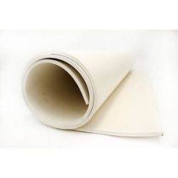 Industriegummi, weiß, pro lfd. m, Breite 1400 mm COBA