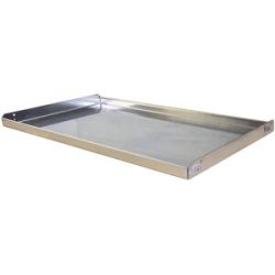 Fachboden Standard für asecos Sicherheitsschränke der Q30, Q90 und S90 Serie, Edelstahl 1.4301, B 743 x T 435 x H 30 mm, bis 75 kg