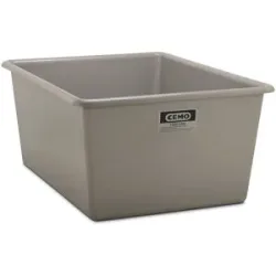 Rechteckbehälter Standard, GFK, 1500 l, grau