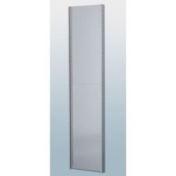 Seitenwand, verzinkt, für Höhe 2500 mm, für Tiefe 600 mm eurokraft pro