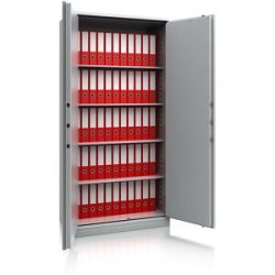 kaiserkraft Sicherheitsschrank LIGHT, leichte Bauart, HxBxT 1950 x 950 x 500 mm, lichtgrau